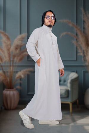 Safa Wear Arabian Jubba Cream