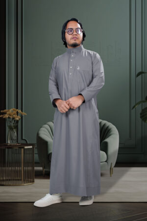 Safa Wear Arabian Jubba Ash