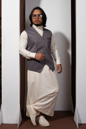 Zayaan Prime Formal Koti Gray